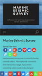 Mobile Screenshot of marineseismicsurvey.com